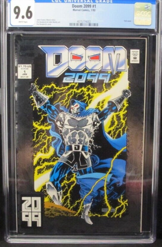 Doom 2099 Issue #1 Foil Cover 1993 Marvel Comics  CGC Graded 9.6 Comic Book