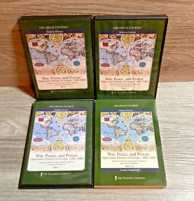 War Peace and Power Diplomatic History of Europe 18 CD Guidebook Missing Disc 12