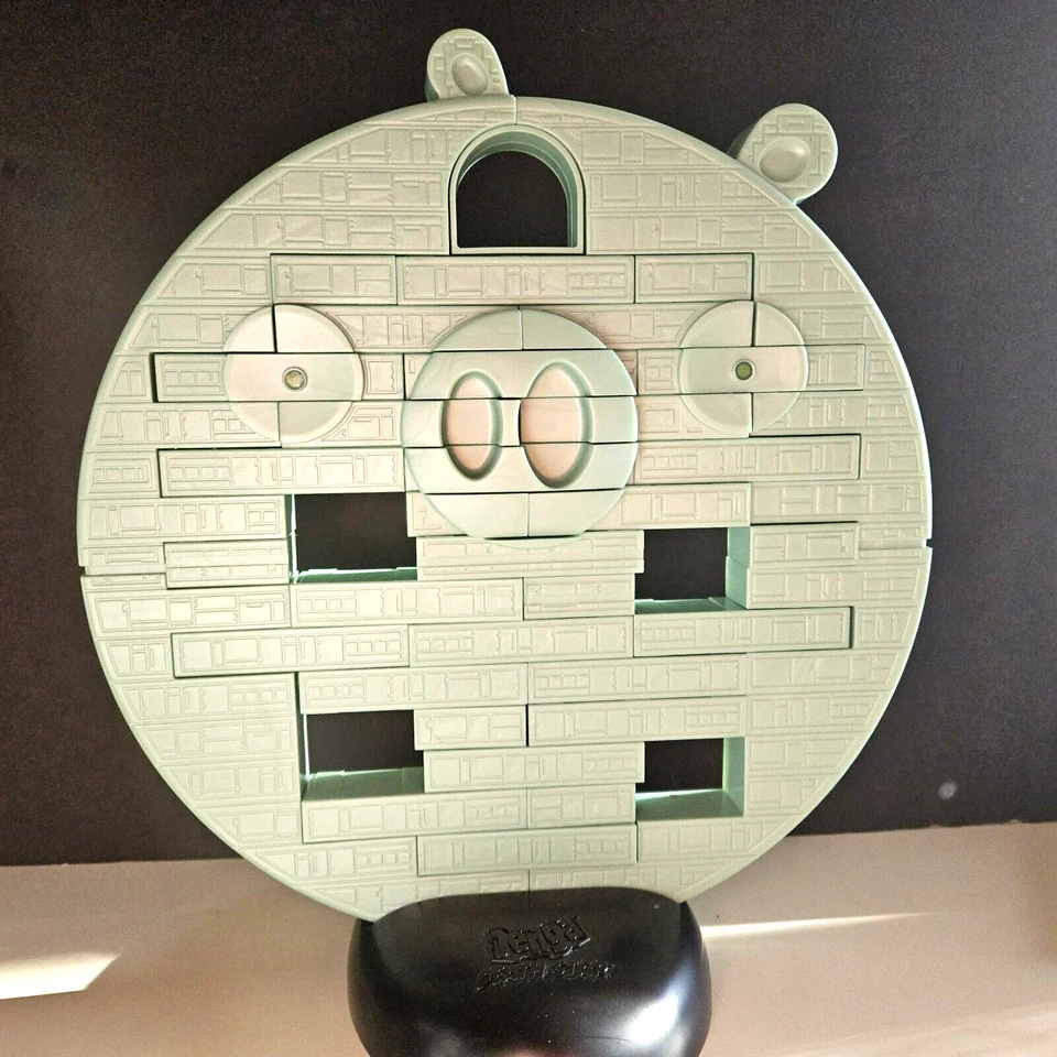 Angry Birds Star Wars Jenga Death Star Game COMPLETE - Image 4 of 4