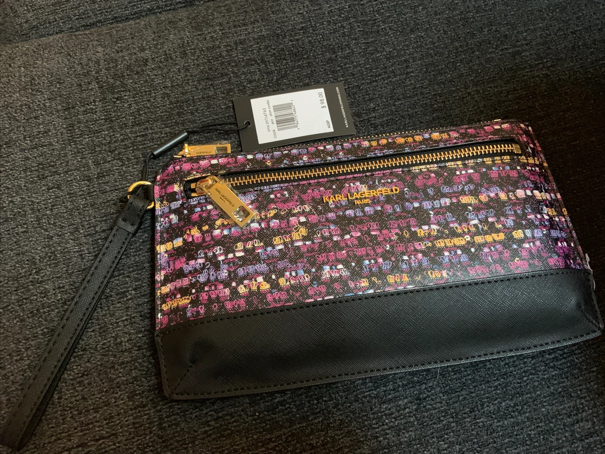 Karl lagerfeld on sale paris wristlet