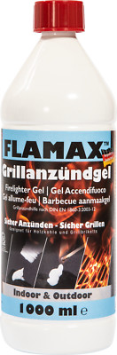 Flamax Grillanzündgel 1000 ml Firelight Gel Indoor & Outdoor