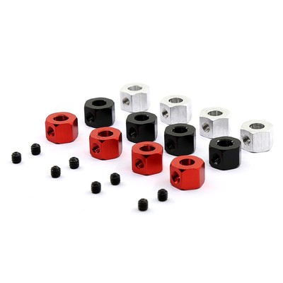 4PCS 5mm to 12mm Wheel Hub Hex Adapter For WPL D12 C14 C24 B14 B16 MN D90 D91
