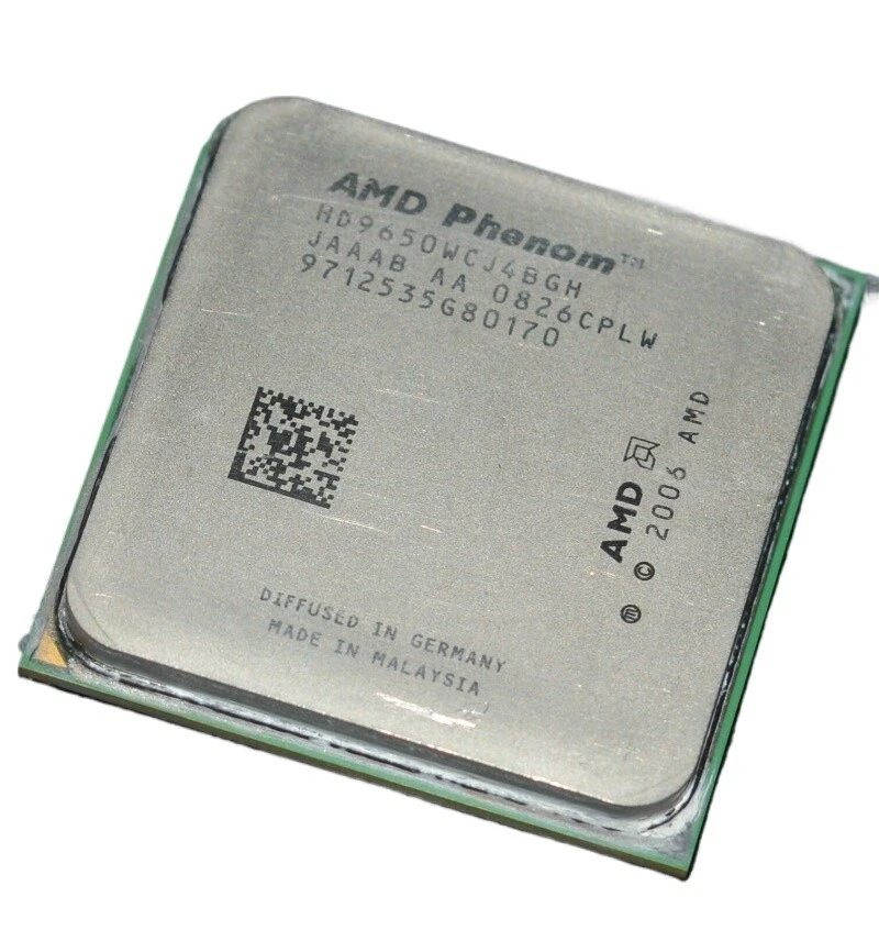 AMD Phenom X4 9650 2.3GHz/2MB Socket/Socket AM2+ HD9650WCJ4BGH Processor Pc-Cpu - Image 3 of 4