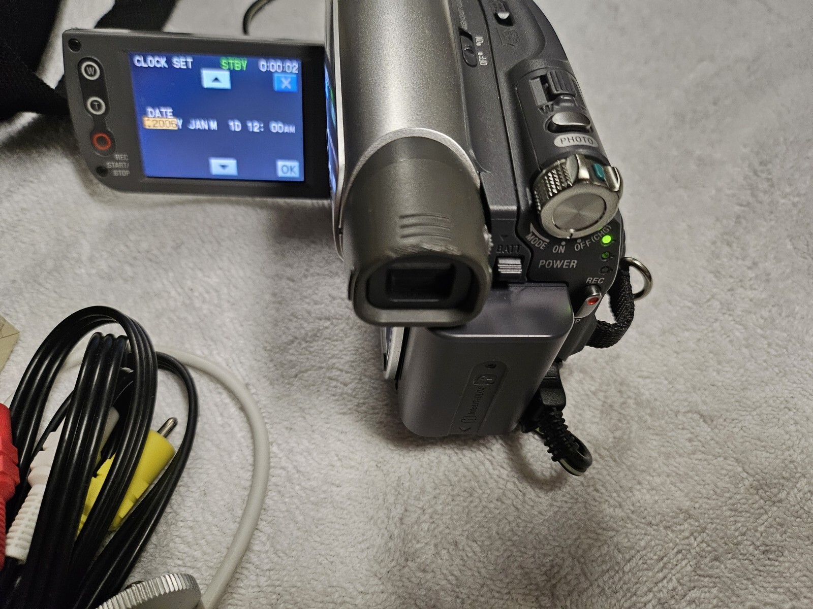 sony handycam dcrhc36 with cassettes, teipode, bag etc. works !! eBay