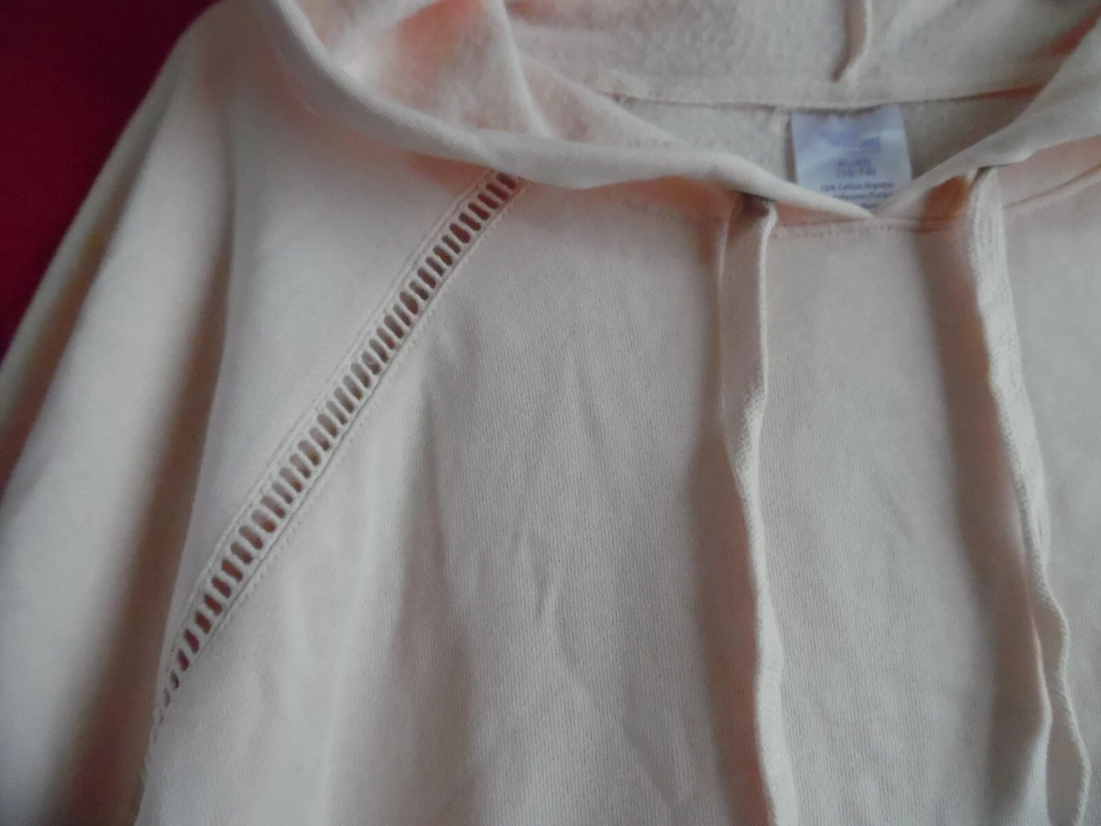 UNDERCOVER FELPA CON CAPPUCCIO SECRET TREASURES PESCA MANICA LUNGA XL 16 18