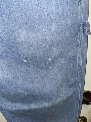 VTG 60s 70s BIG MAC Faded Distress Grunge Farm Overalls Denim - Picture 7 of 16