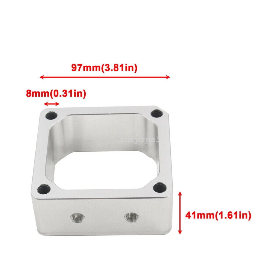 Air INTAKE heater Spacer Replace For Dodge 5.9L Cummins 98-07 W/Gask 3969987 - Image 4 of 4