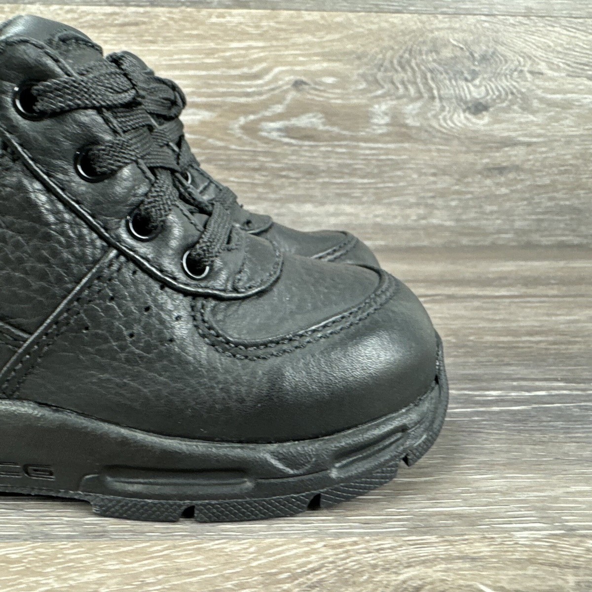 Nike Air Max Goadome TD Baby Toddler Boots Shoes Black Leather Hiking ACG 4.5c — product photo 3 of 11