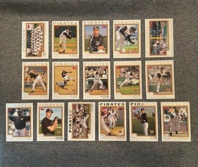 2004 Topps Pittsburgh Pirates Team Set (ALL 16 Cards) Factory Set  NM/MT--MINT