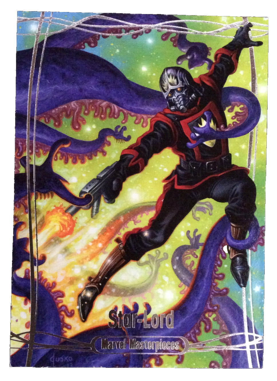 2016 Marvel Masterpieces - Star-Lord #41 - Base Set 1295/1499