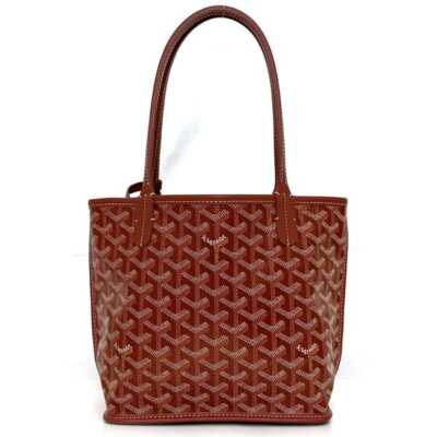 Goyard Tote Bag Ange Mini f-21628 Red Good Condition