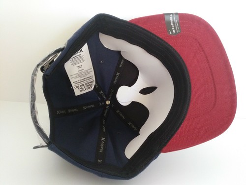 Hurley Surf Hat Cap Nike Aerobill Strapback Red Navy Blue ( 892037-451 ) - Picture 5 of 5