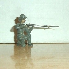 54mm 1/32 CONFEDERATE Civil War Soldier INFANTRY PAINTED METAL..MADE IN FRANCE