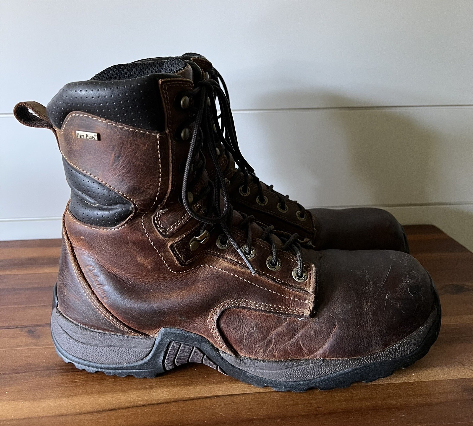 Cabela's Mens Roughneck Ledger 8'' Waterproof Work Boots Hard Toe Size 11.5 M eBay