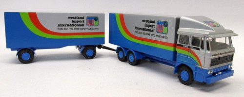 Lion Car 1/50 Scale - Nr.74 DAF + Trailer Westland Import Inter Model Truck - Picture 5 of 5