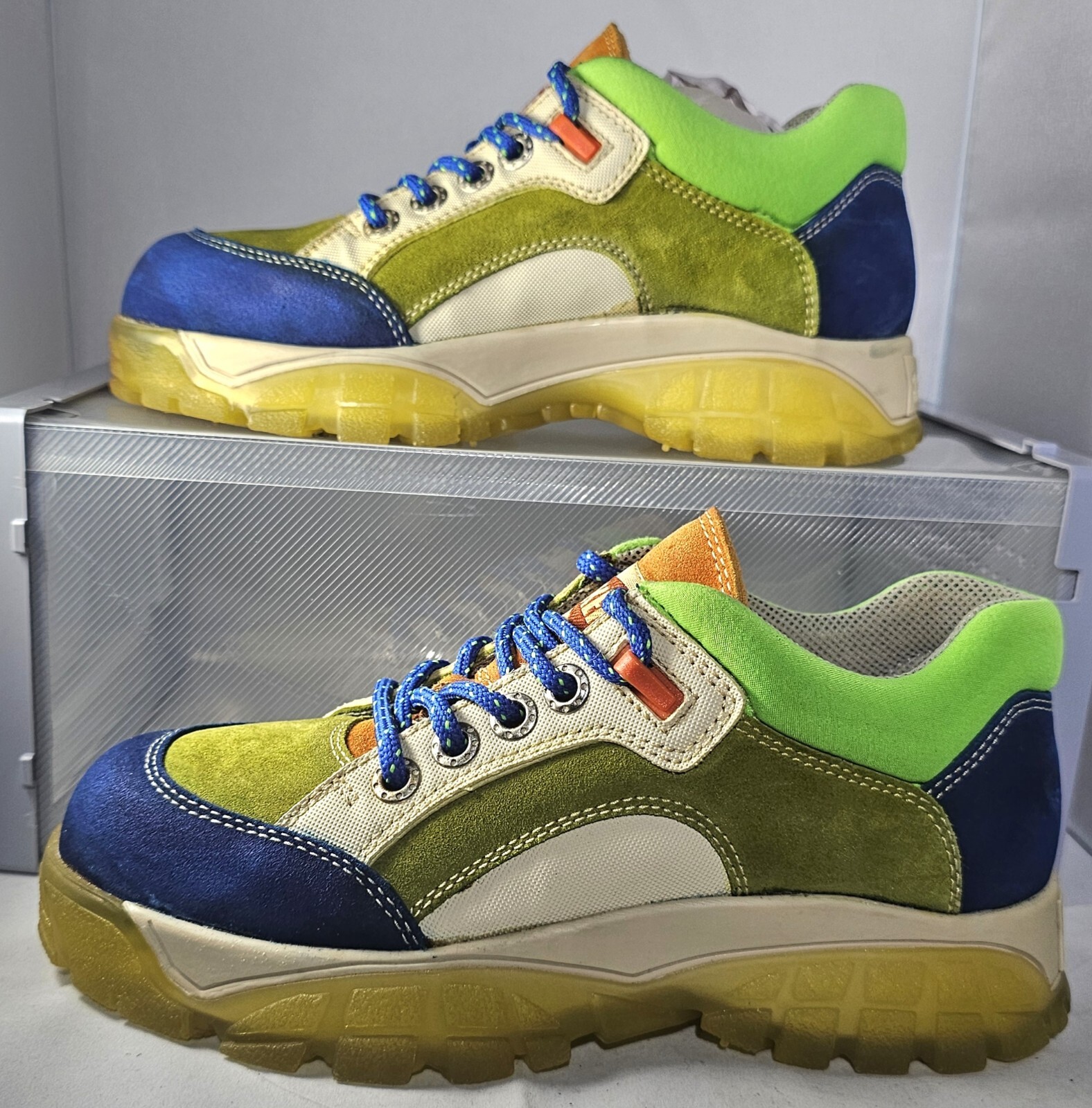 SAOLA Rasker Only For Rebel Sneaker Donna Multicolore Scamosciato Resistente ai Giochi Taglia 8 5