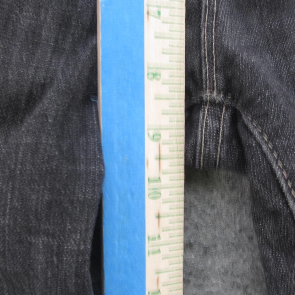 Vintage Gap Jeans Women's 6 Black Stone Wash Straight Leg Jeans - Image 4 of 4