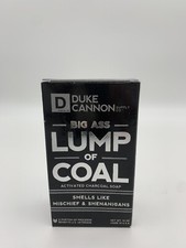 New Duke Cannon Big Ass Lump Of Coal Big Brick of Soap for Men 10 oz Made In USA