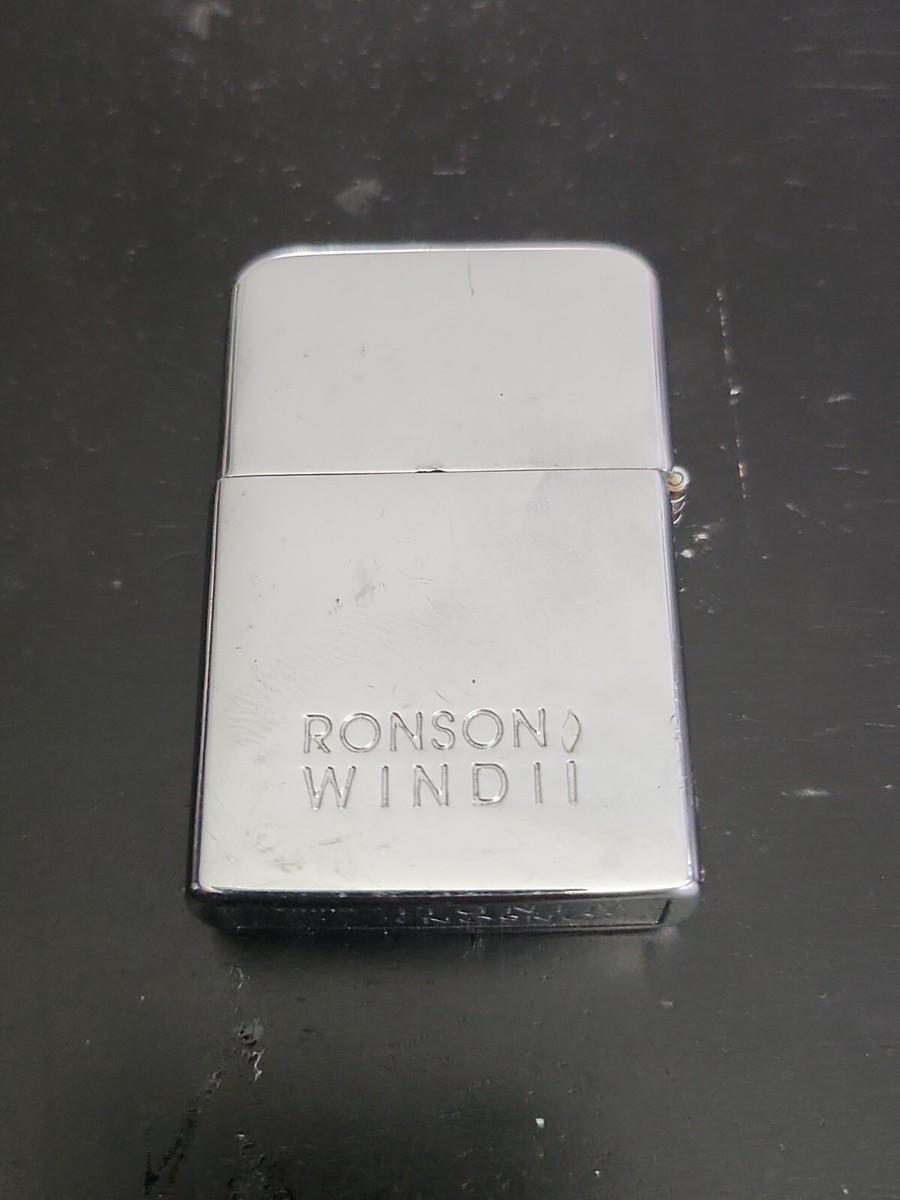 Vintage RONSON WIND II Cigarette Lighter | eBay