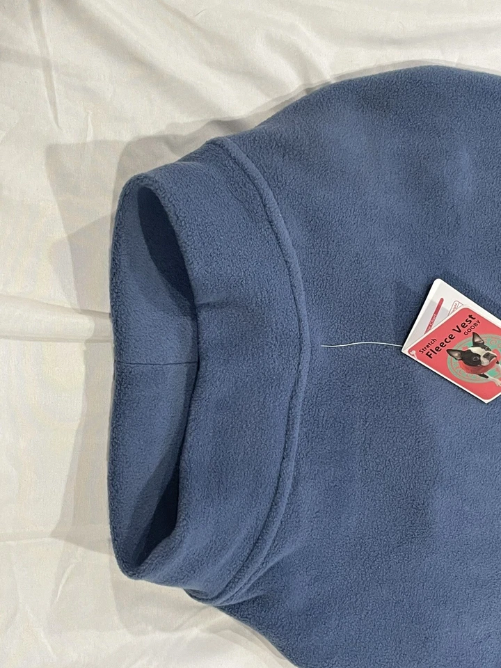 Gooby Stretch Fleece Vest Dog Sweater blue 5XL - Image 3 of 4