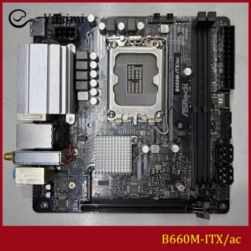 FOR ASROCK B660M-ITX/ac DDR4*2 LGA1700 64GB Mini-ITX Motherboard Test OK