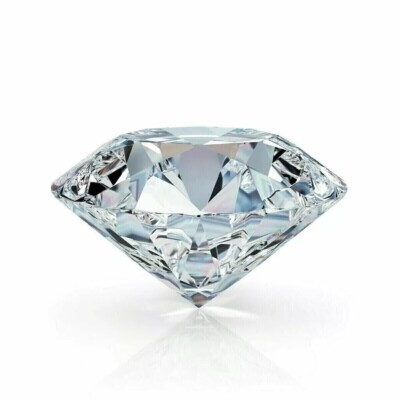 1,24 Karat Natürlicher Zertifizierter D Diamant SI2 Rund Brilliant Schliff, Lose