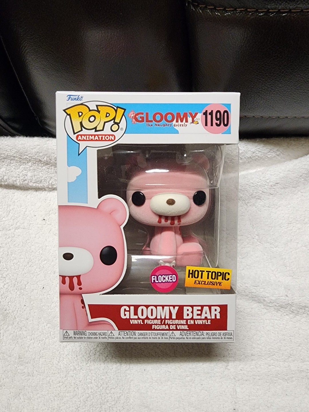 Funko Gloomy The Naughty Grizzly Gloomy Bear 1190 Flocked Hot Topic