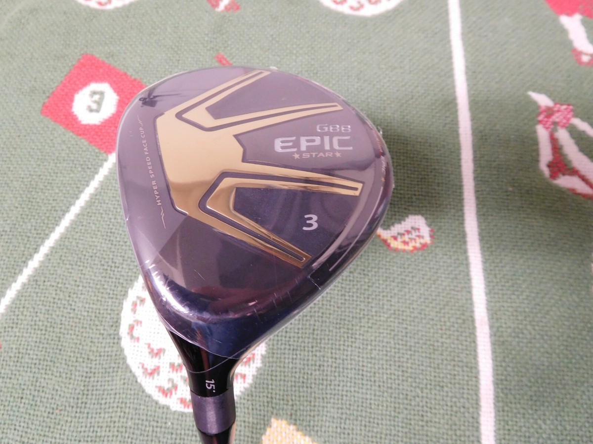 New (LH) Callaway GBB Epic Star Fairway Wood (3 Wood -15*)/ Grand