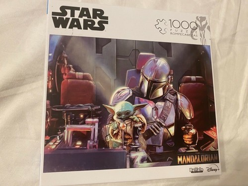The MANDALORIAN Baby YODA The CHILD Fett STAR WARS 1000 Piece jigsaw PUZZLE New - 第 2/7 張圖片