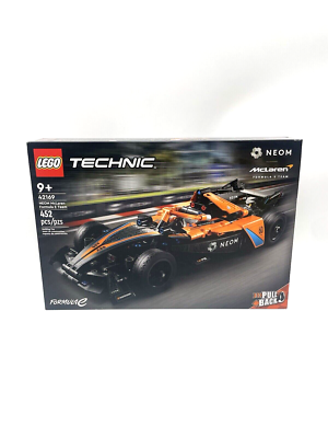 Lego Technic 42169 NEOM McLaren Formula E Team Race Car 452 Pieces