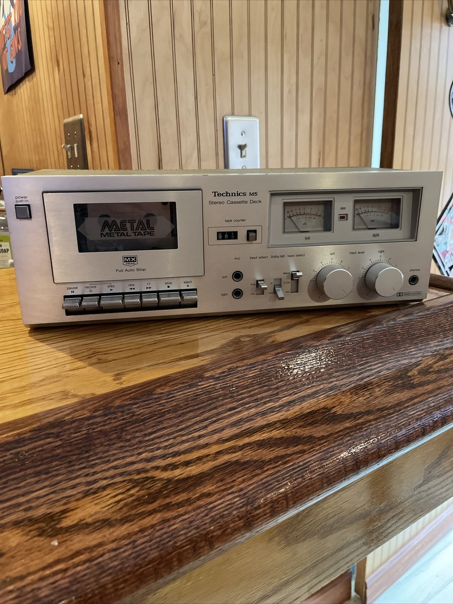 Technics RS-M5 Stereo Cassette Deck (TESTED WORKING) | eBay