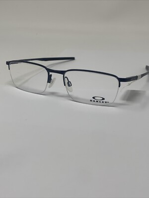 Oakley OX3174-0453 53/18 139 Barrel House 0.5 Half Rim Eyeglasses A304