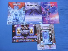 5 RAVE NATION OLDSKOOL DNB HARDCORE RAVE FLYERS PEZ 1 NATION HELTER SKELTER PK 1