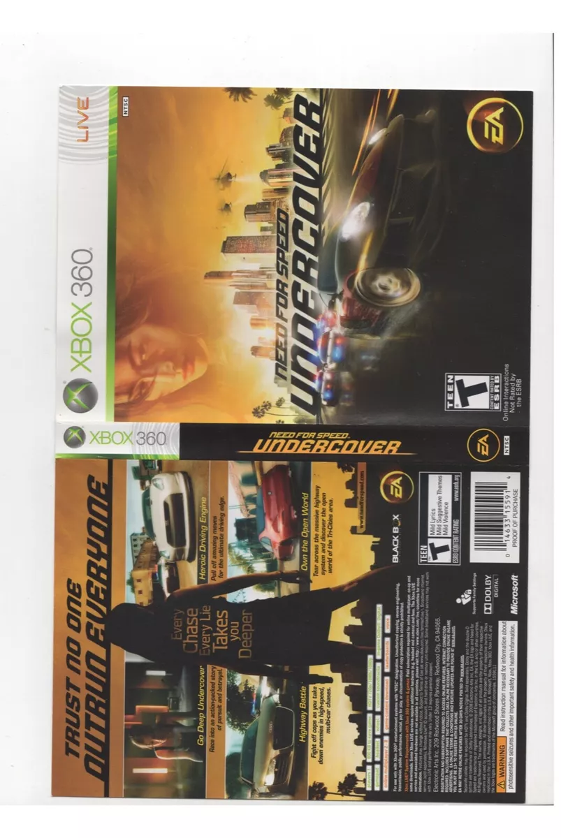 Need for speed clearance undercover xbox 360