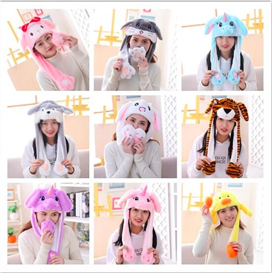 Cutie Ears Wavy Hat Halloween Christmas Costume Airbag inside to make Ears MOVE - Image 3 of 3