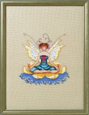 "LOTUS NC267" Chart and Embellishment by NORA CORBETT