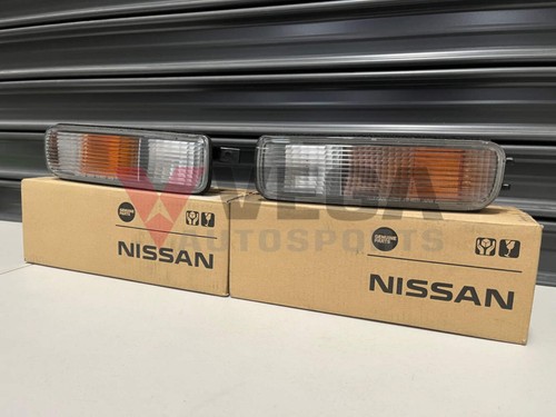 Front Indicator Set (RHS & LHS) to suit Nissan Skyline R33 GTS-T Series 1 26130- - Bild 3 von 4