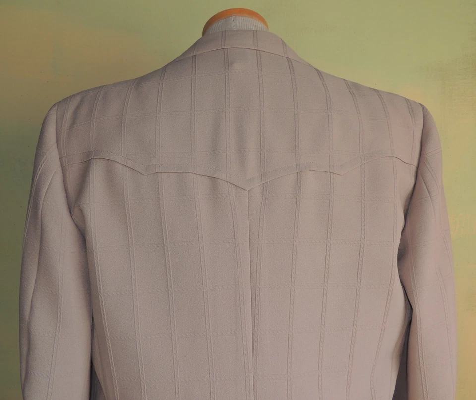 44 Traje Western Rockabilly Mod Vaquero Vintage Años 70 J Capps and Sons Hecho en EE. UU. Foto 4 de 4