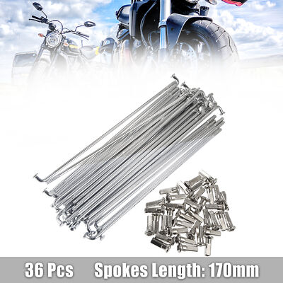 EXCEL SPOKE SET 8 GAUGE 36 PCS EXCEL SPOKE SET 8 GAUGE 36 PCS