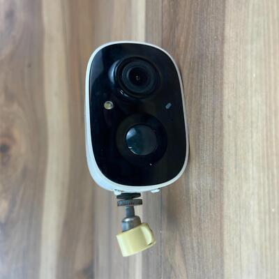 DZEES CG6 Home Security Camera White Indoor/Outdoor Battery Powered (Parts Only)