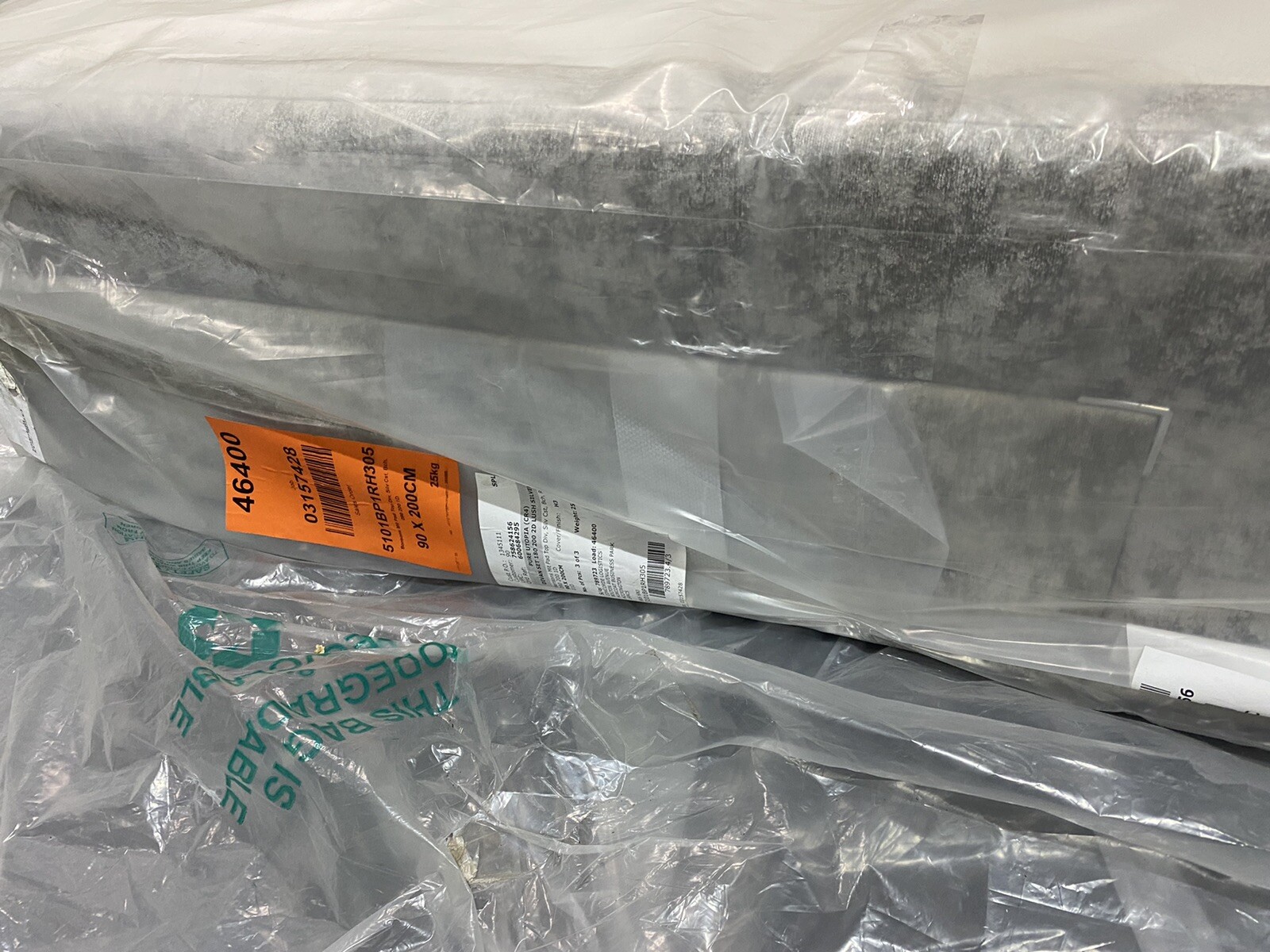 Bensons For Beds Staples Long Single Divan Base Lush Silver 2 Drawer eBay