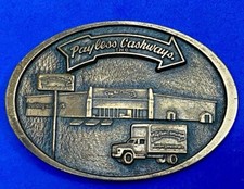 Vintage Payless Cashways Inc Store Company Belt Buckle By Jostens