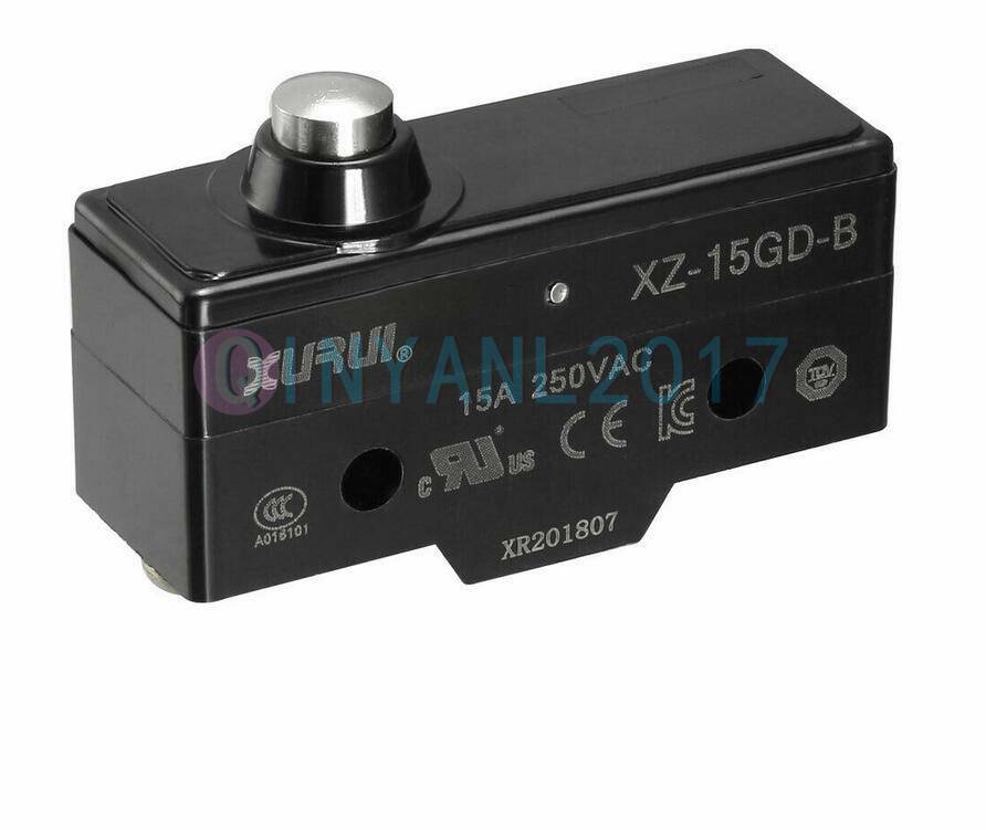 1PCS XURUI XZ-15GD-B Short Reed Snap Button Lever Type
