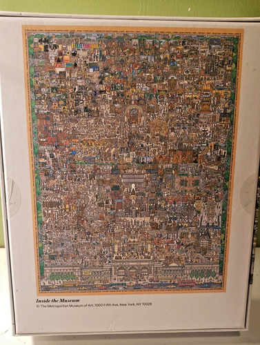 The Met Inside the Museum Metropolitan Museum Of Art NY 500 Piece Puzzle NEW FS - Picture 6 of 9