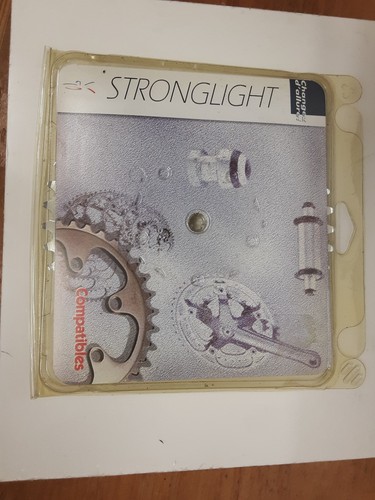 BOXED RARE NOS STRONGLIGHT 99 CLASSIC 45t CHAINRING (86 BDC) LIGHTWEIGHT alloy - 第 1/14 張圖片