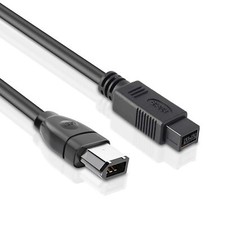 LBSC 9 pin to 6 pin High Speed Firewire Cable iLink DV Cable Firewire 800 to ...