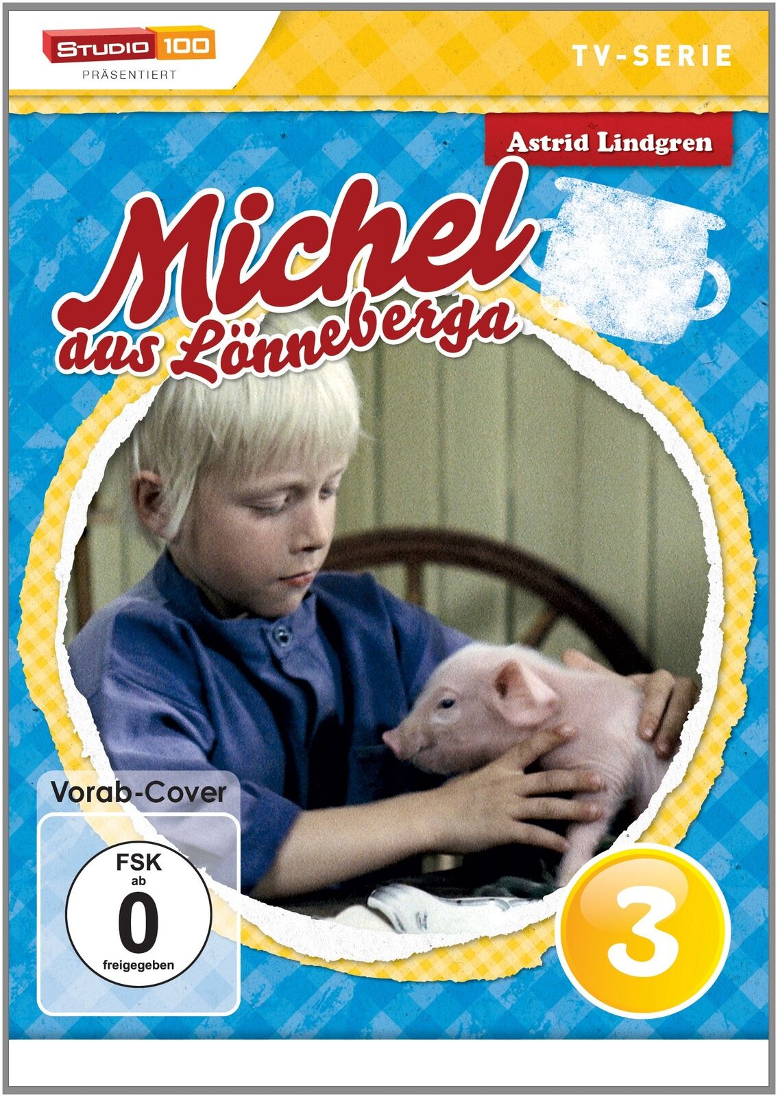 Thumbnail - Michel Aus Lönneberga - Tv-serie, 3 (dvd) Jan Ohlsson Lena Wisborg