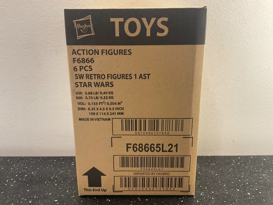 SEALED CASE STAR WARS RETURN OF THE JEDI RETRO COLLECTION WAVE 1 F6866 WHOLESALE - Bild 2 von 4