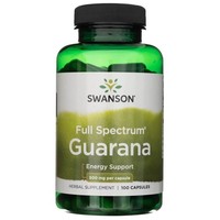Swanson Guarana 500 Mg, 100 Kapseln