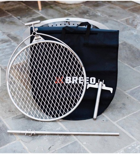 NEW Breeo Outpost Grill 19" Grill Grate Adjustable Stainless Steel - Picture 2 of 2